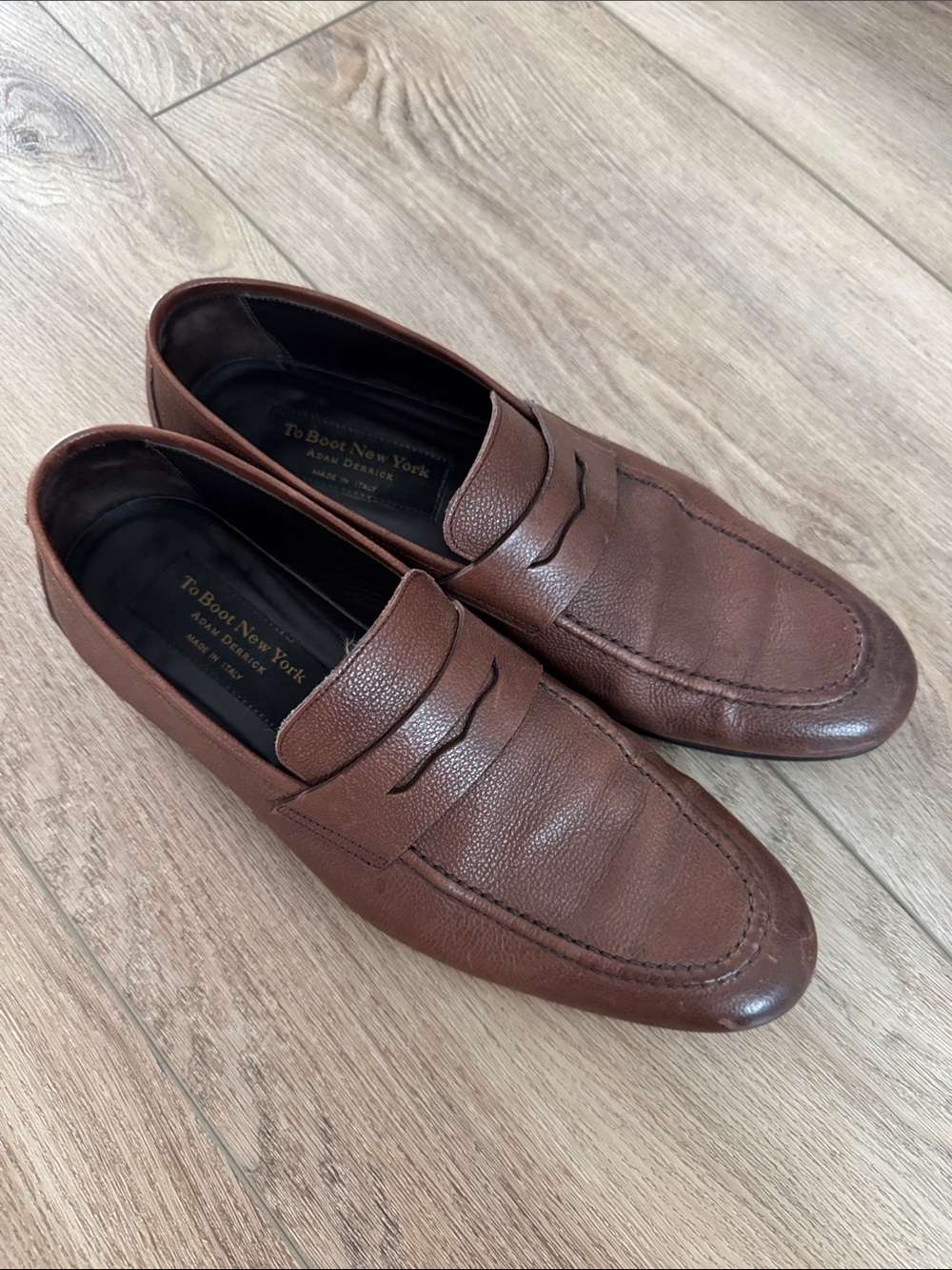 To Boot New York penny loafers